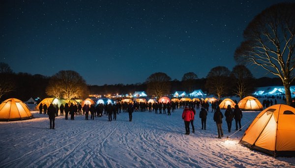 Discover the Top UK Campsites for Immersive Winter Festival Adventures
